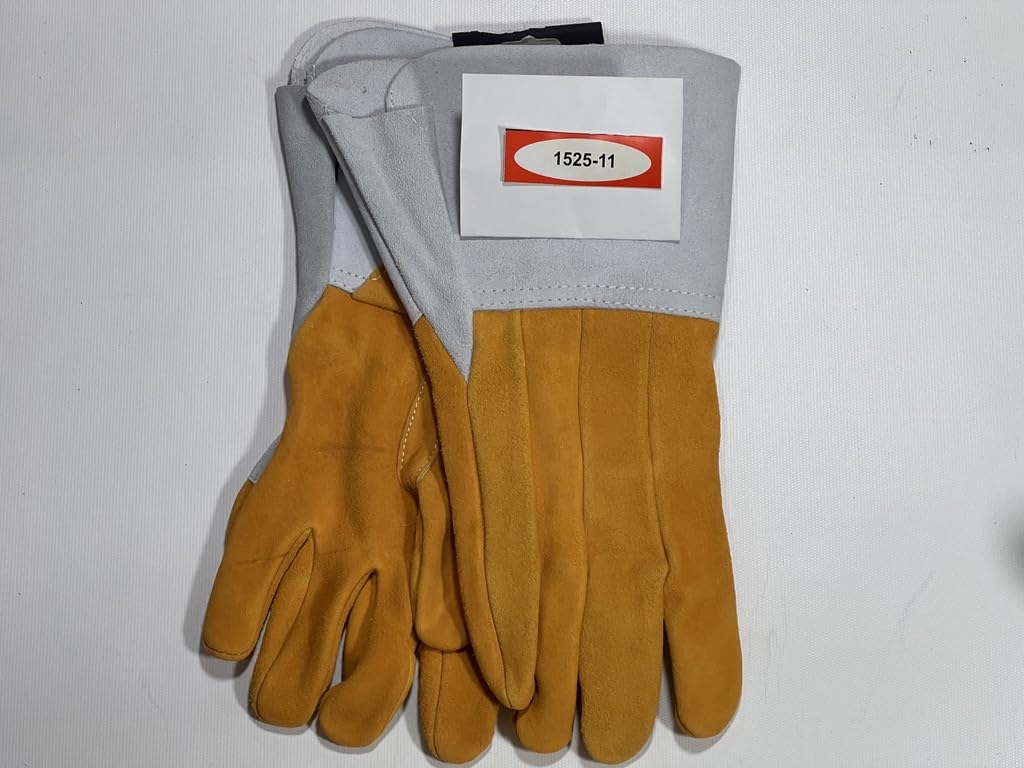 Bob Dale 64-1-1525-11 Premium Reverse Grain Deerskin Welder Glove